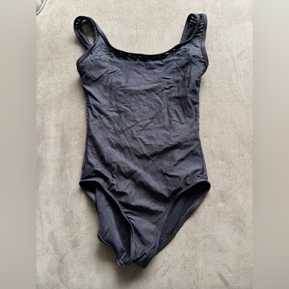 Wear Moi Size Small Black Leotard